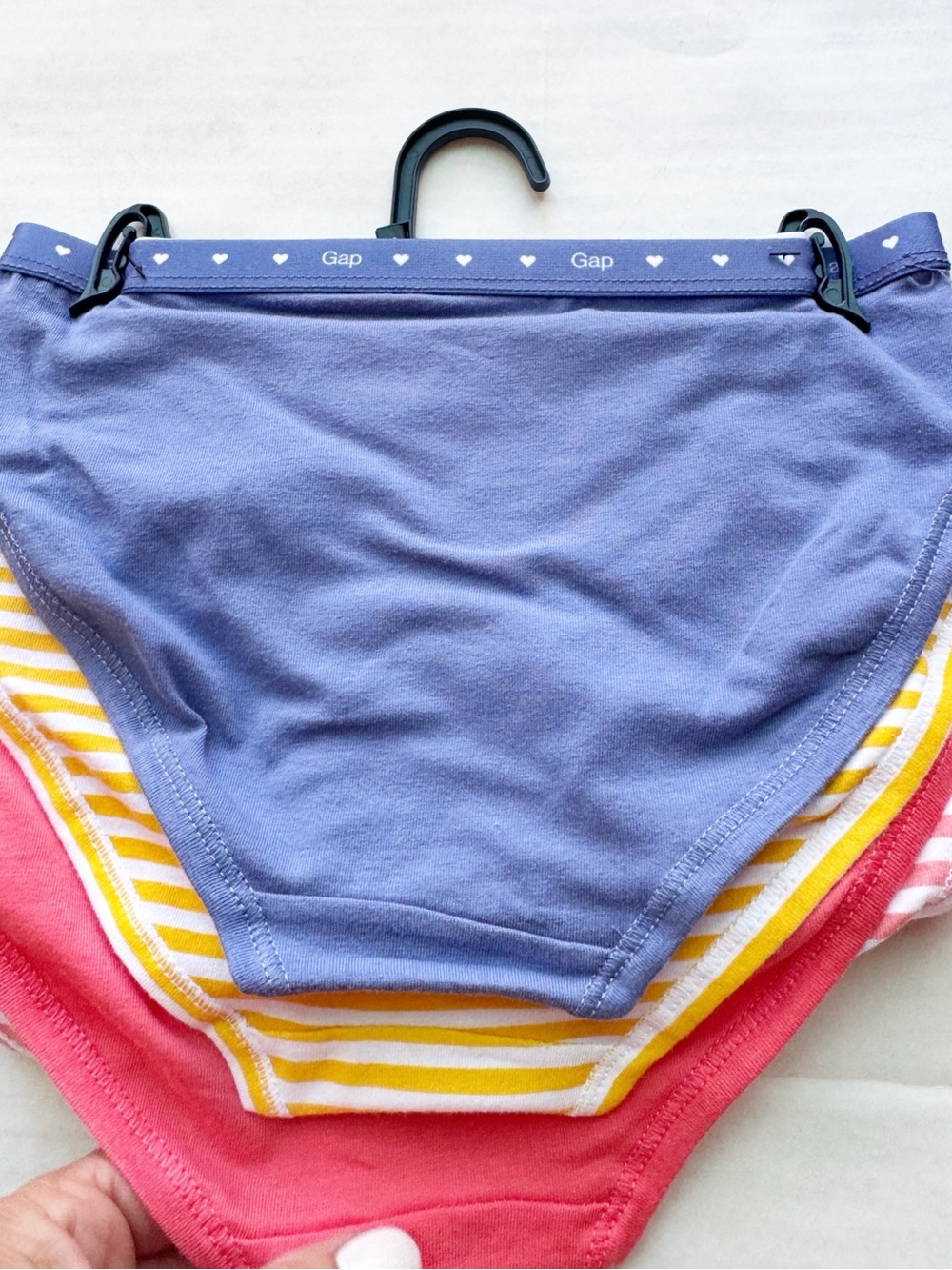 Gap Girl New 5-pack Multi colored Cotton Bikini Briefs Size S NWT - Picture 6 of 12